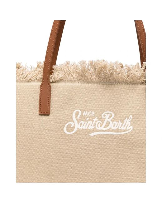 Mc2 Saint Barth Natural Tote Bags