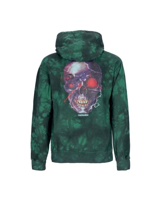 Propaganda Green Hoodies for men