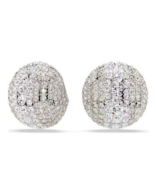 Swarovski Metallic Sublima Clip Earrings
