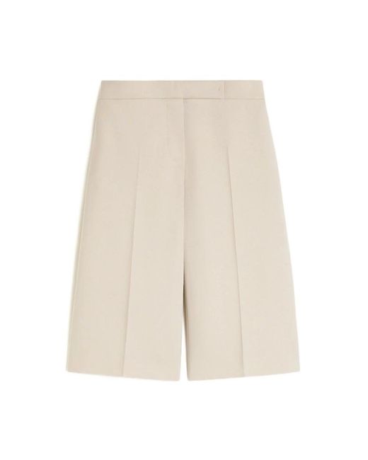 Max Mara Natural Long Shorts