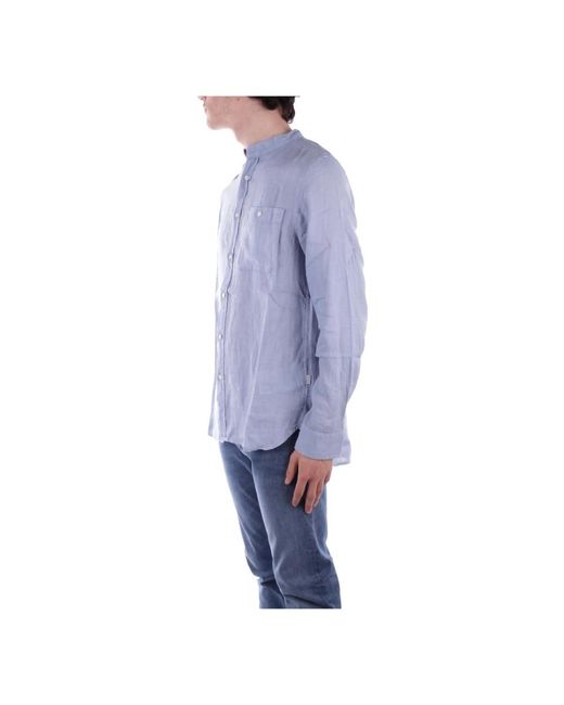 Woolrich Blue Casual Shirts for men