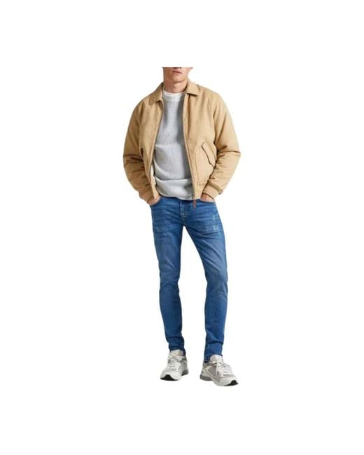 Pepe Jeans Blue Slim Fit Jeans for men
