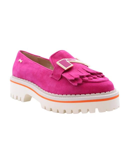 Nathan-Baume Pink Loafers