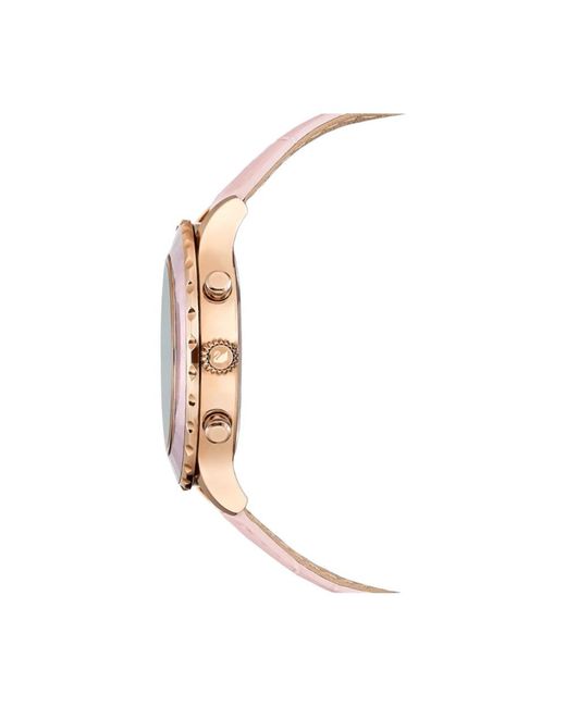 Swarovski Pink Octea Lux Chrono