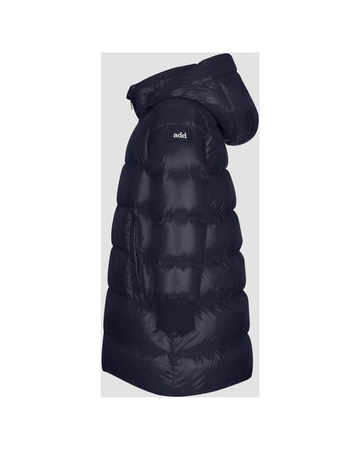 Add Mantel Aus Glänzendem Nylon in Blue für Herren