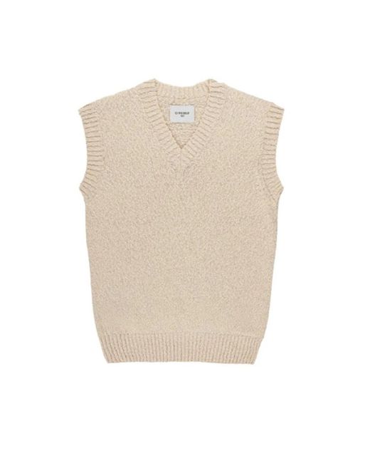 Circolo 1901 Natural Sleeveless Jumpers for men