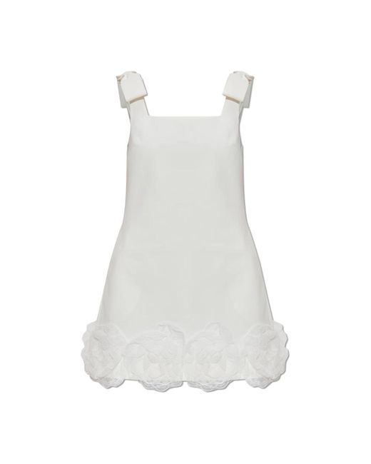 Self-Portrait Short Dresses in het White