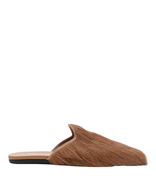 Prada Schoenen ,Stijlvolle Sandalen Voor De Zomer in het Brown