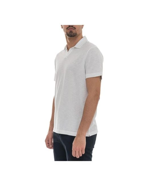 Harmont & Blaine Gray Polo Shirts for men
