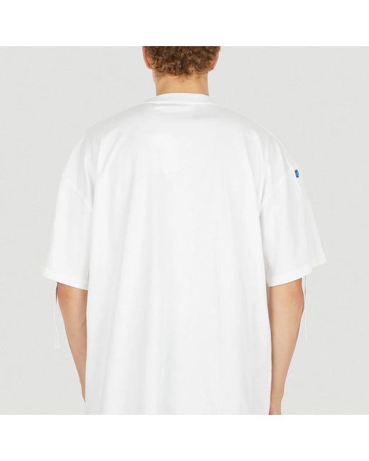 The Salvages White Oversized Tops for men