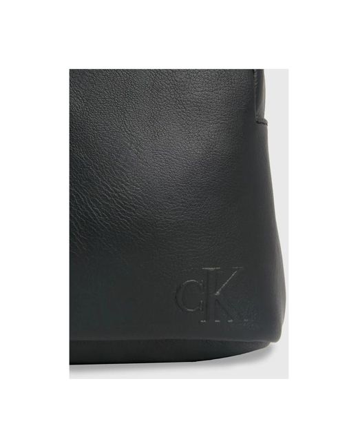 Calvin Klein Black Schwarzer modischer rucksack