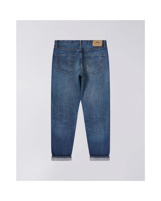 Edwin Blue Straight Fit Jeans for men