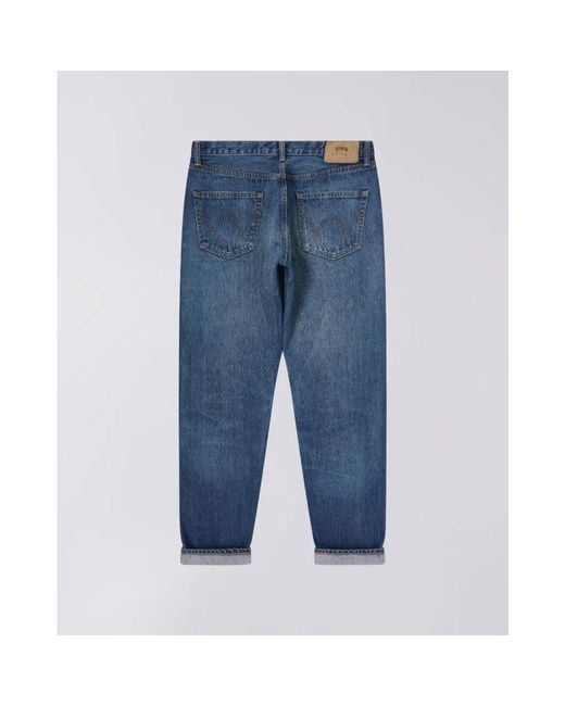 Edwin Blue Straight Fit Jeans for men