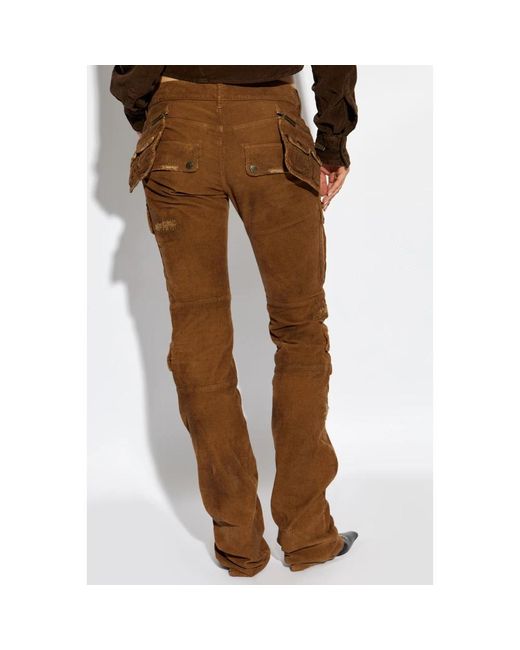 Trousers > straight trousers DSquared² en coloris Brown