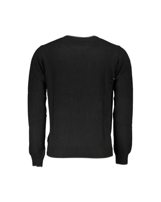 North Sails Rundhals-Pullover in Black für Herren