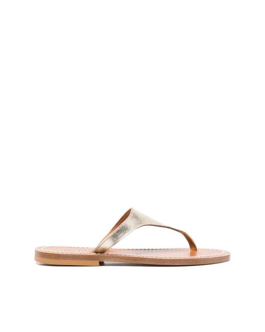 Flip Flops K. Jacques en coloris Brown