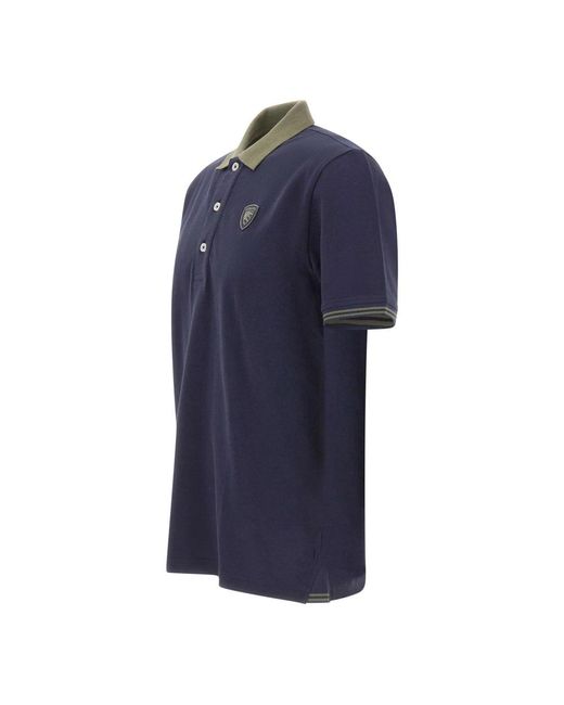 Blauer Oakland Polo in het Blue voor heren