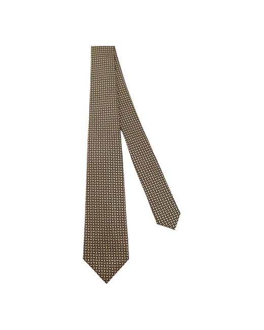 Ties di Kiton in Yellow da Uomo