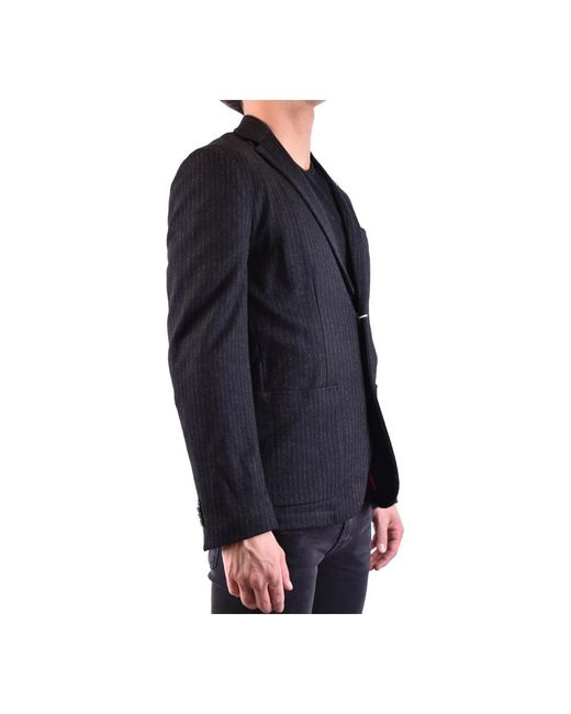 Sun 68 Jassen ,Zwart ,Polyester Sportjas in het Black voor heren