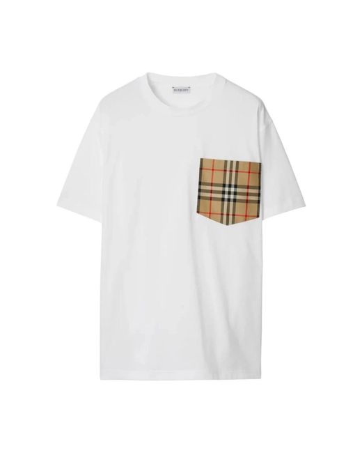 T-Shirts Burberry de color White
