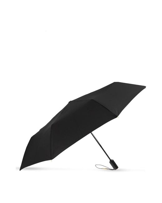 Ombrello con logo di Moschino in Black