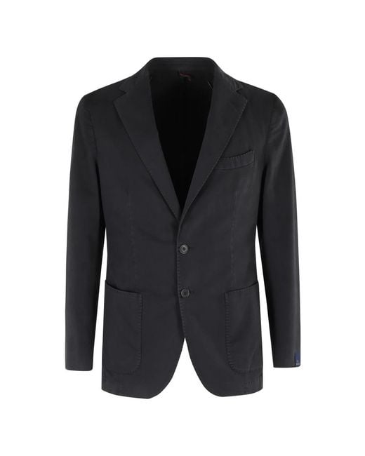 Santaniello Black Blazers for men