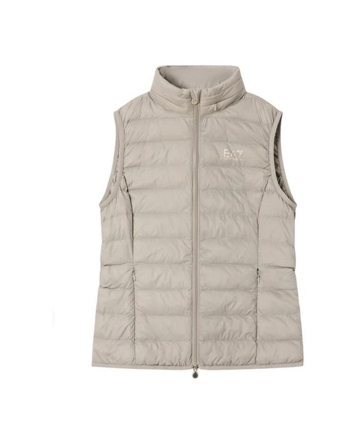 EA7 Gray Packable Vest