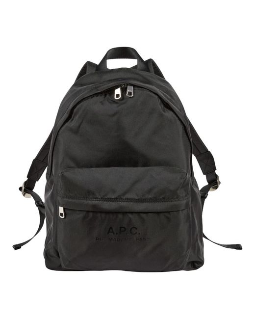 A.P.C. Black Backpacks for men