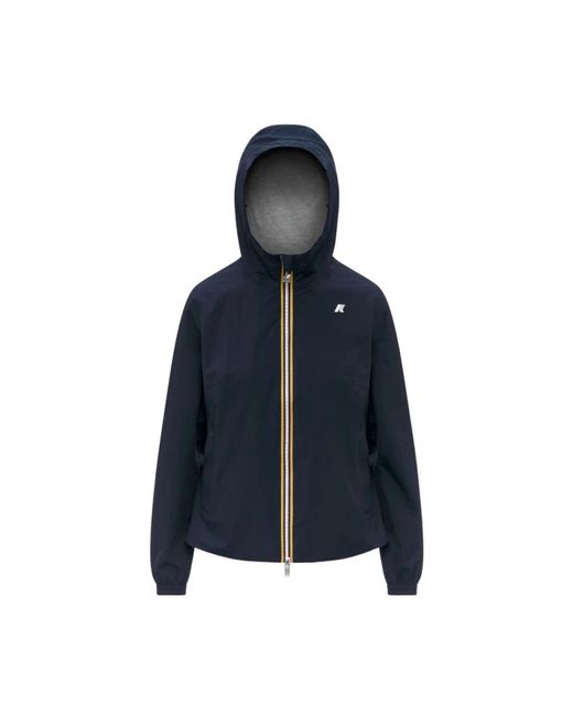 K-Way Blue Rain Jackets