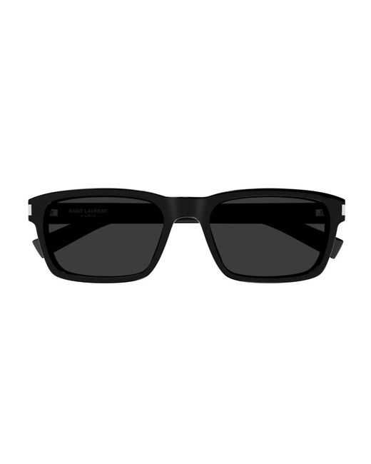Saint Laurent Sl 662 004 sonnenbrille,schwarze sonnenbrille mit originalzubehör,sunglasses in Black für Herren
