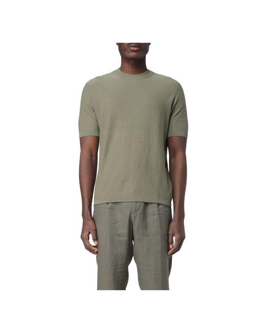 T-Shirts Paolo Pecora de hombre de color Green