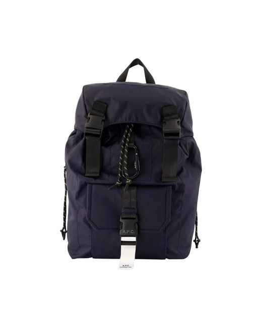 A.P.C. Blue Backpacks for men