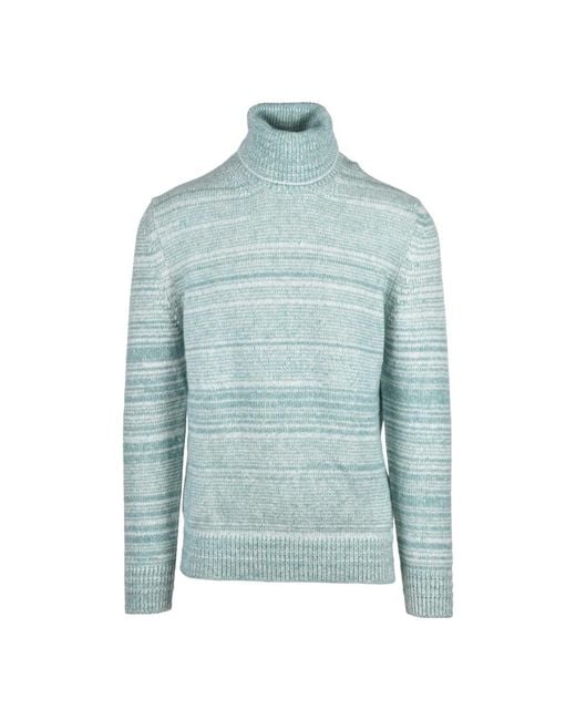 Dondup Blue Turtlenecks for men