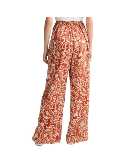 Liu Jo Orange Wide Trousers