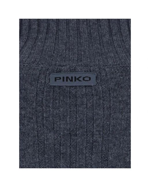 Pinko Blue Turtlenecks