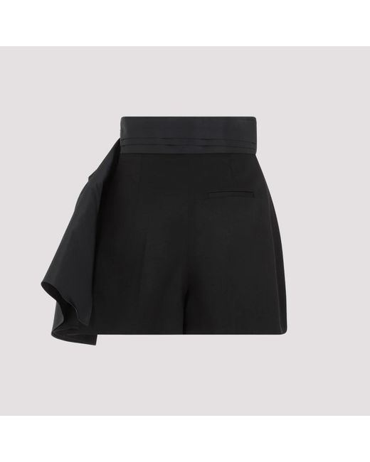 Alexander McQueen Black Short skirts