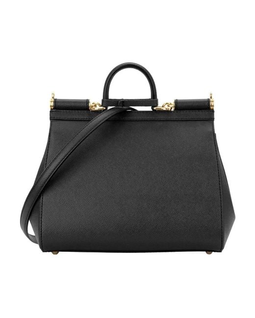 Dolce & Gabbana Black Cross Body Bags