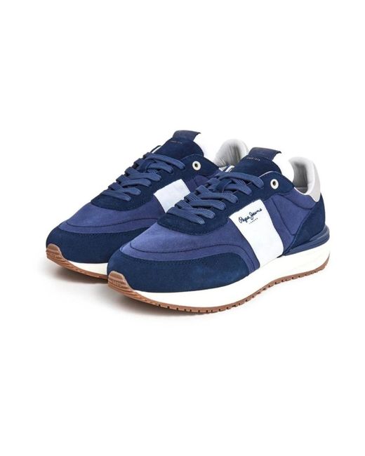 Pepe Jeans Blue Sneakers for men