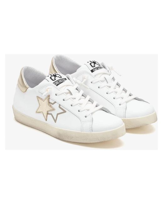 2 Star White Sneakers