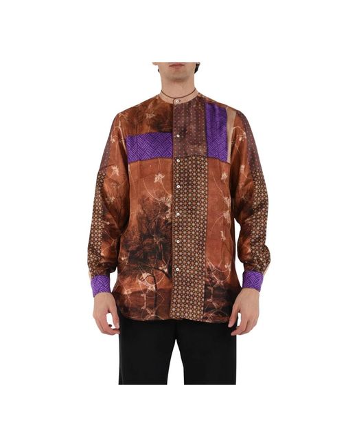 Pierre Louis Mascia Red Casual Shirts for men