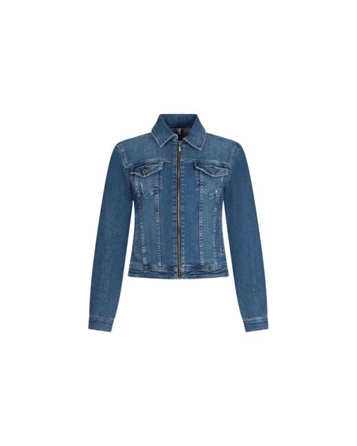 Liu Jo Denim Jacket in het Blue
