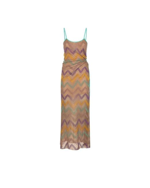 Maxi Dresses FK de color Brown