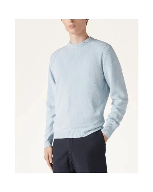 Knitwear > round-neck knitwear Loro Piana pour homme en coloris Blue