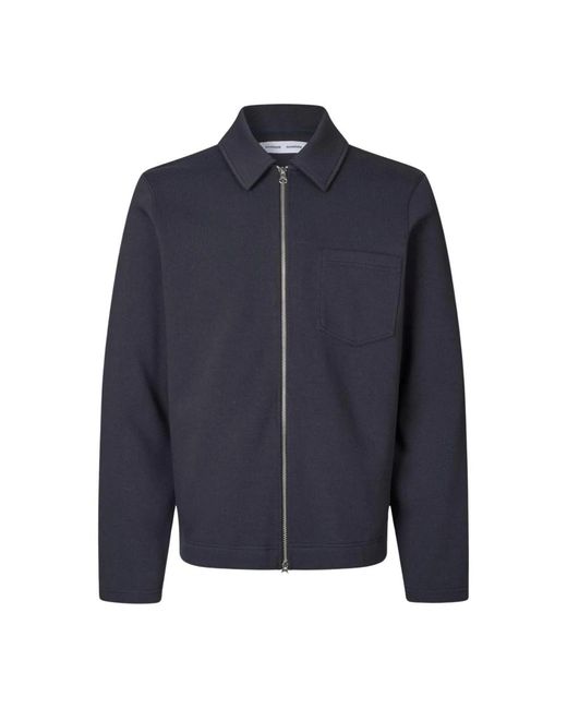 Samsøe & Samsøe Blue Zip-Throughs for men