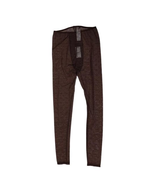 Dolce & Gabbana Brown Leggings
