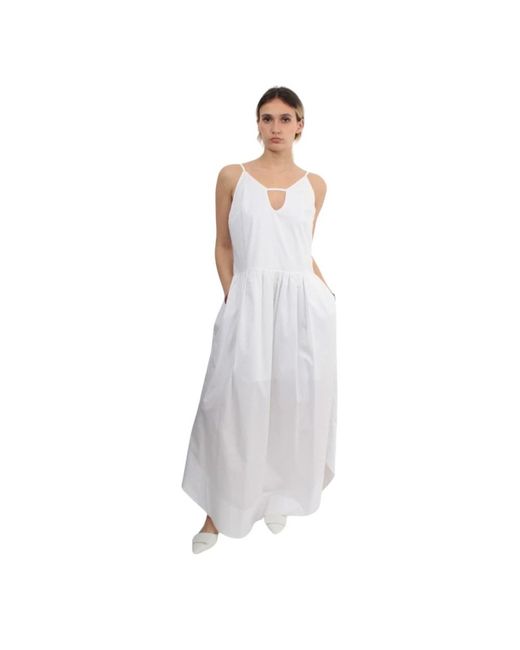Vestido blanco primavera verano modelo Jijil de color White