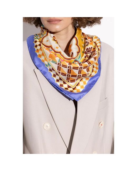 Silky Scarves di Etro in Yellow