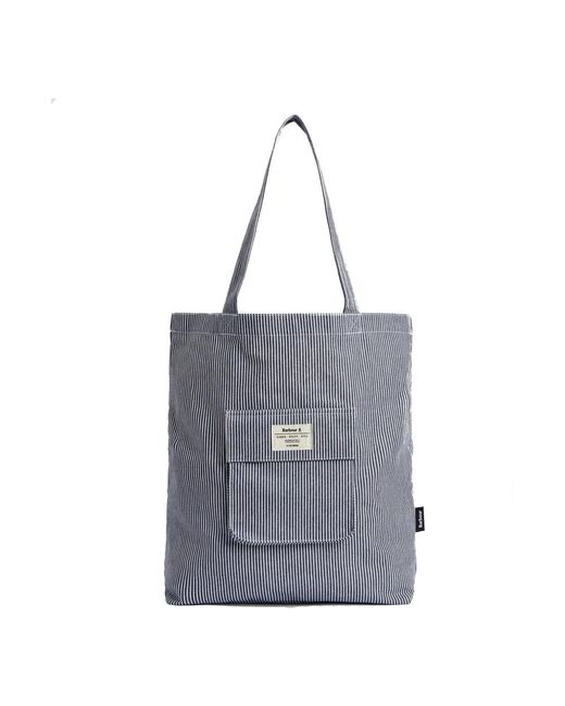 Barbour Gray Tote Bags for men