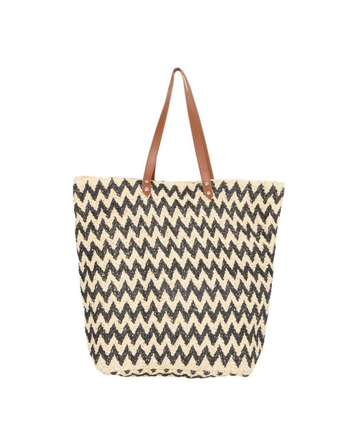 Tote Bags Ichi de color Black