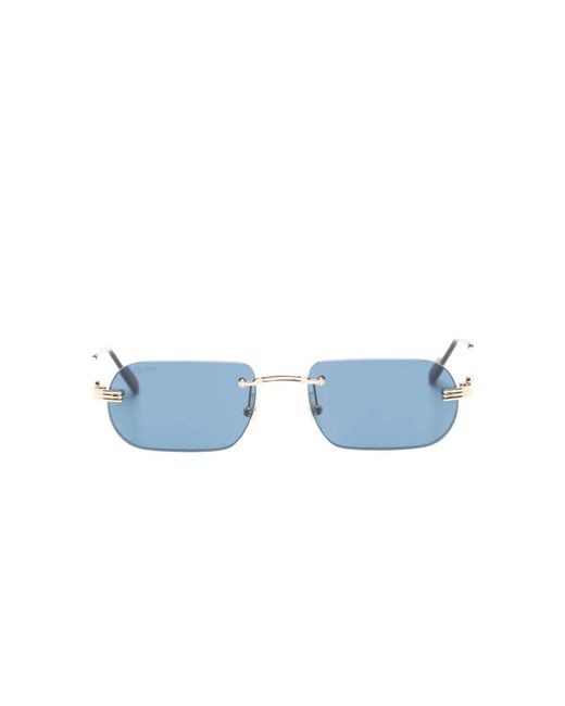 Cartier Blue Sunglasses for men